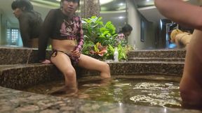 Cute Sluts Play in the Jacuzzi