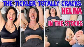 THE TICKLER TOTALLY CRACKS HELINA IN THE STOCKS - FULL HD MP4