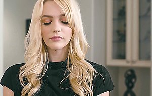 Horny tranny Natalie Mars fucked hard her blonde assistant in tight pussy