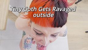 Bratty Domme Gets Broken In First Time Fuck in Public