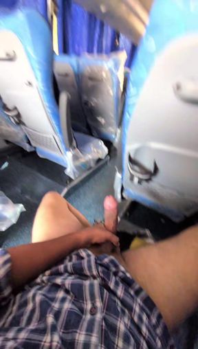 Masturbating on public transport