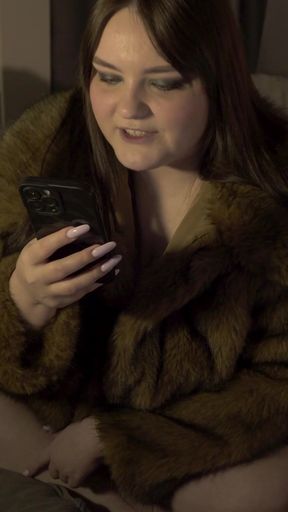 !WE ARE NO LONGER TOGETHER! Porn story - Mistress fucks her boy with a strap-on while he's wearing a chastity belt   Clip 1