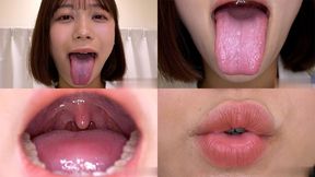 Mai Onodera - Erotic Tongue and Mouth Showing - 1080p