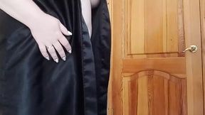 I visited my daughter's husband's room, and he coated my underwear with his cum