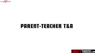 Big-Boobed Lesbians Share Sexual Fantasies in Classroom