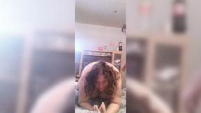 Unscripted oral&#x1F61C; &mdash;  domination and creampie in slit