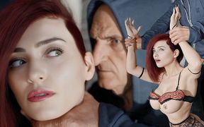 Beautiful Redhead MILF Fucked by a Horny Oldman