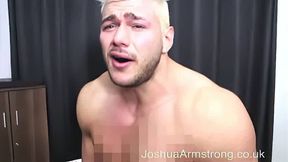 blond muscleman