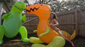 Nathalias Naked Inflatable Popping 1080p