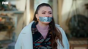 Turkish Woman Tape Gagged