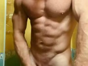 Good Morning Hot Guy Masturbation, Fast Cum
