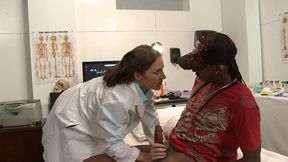 kiera king is a doctor who wants to give black cock a thorough physical