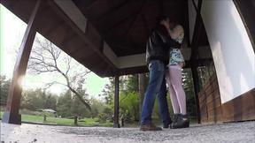 ”Sweet University Hottie Leant On A Tree & Doggystyled”