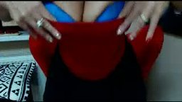 Wlide Kay Tease with Foot Show