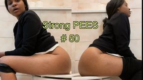 Strong Piss 50 - Compilation of 7 pee clips