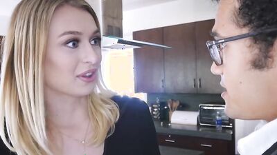 Bubble butt blonde Natalia Starr is being fucked in the asshole