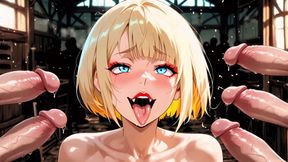 Dirty Blonde Asian Slut Loves Getting Fucked Hardcore and Begs for More