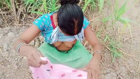 Stepbrother-in-law Fucked the Village Stepsister-in-law in the Fields