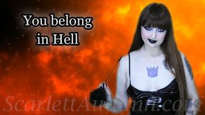 You belong in Hell - MP4 SD 480p