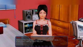 Threesome with an elf and a robot. 3D porn cartoon sex