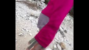 Hippie paradise, thanks to all the stacked stones! ?Do you ever stack stones when you'_re out in nature?#HippiePara...