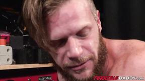 ”Brian Bonds tied up & screwed bareback in BDSM encounter”