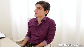Bear Declan Blake has his asshole double fisted by Aiden Ward