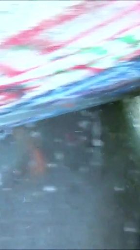 Iconic moment from "German BBW Teen - Real Outdoor Pick Up and Threesome in Berlin"