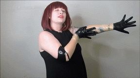 Stroke it for Step-Mommy-JOI in Latex Gloves TABOO MP4 720