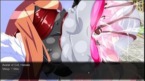 Gehenna [ FUTANARI HENTAI Game ] Ep.10 BDSM LATEX mask makeout !