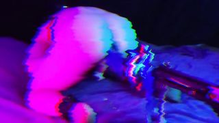 Cyber Femboy Gets Plunged by horsecock