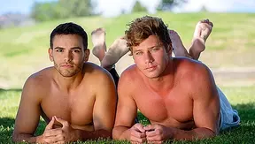 Intense Standing Fuck: Top Takes Control Over Eager Bottom – CorbinFisher 18+