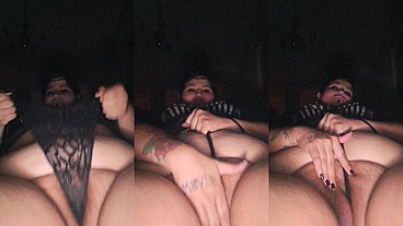 Bbw hairy pussy front wedgie