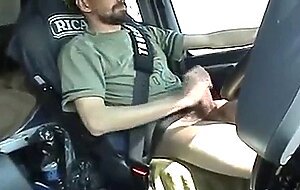 French Trucker's Cocky Solo Drive