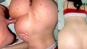 metendo 22 cm sem do e no pelo no cuzinho da nicole zannotti, gozou duas vezes dentro de mim