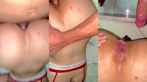 metendo 22 cm sem do e no pelo no cuzinho da nicole zannotti, gozou duas vezes dentro de mim