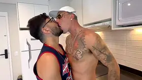 MARCOS GOIANO - FUCKED BY THE HAIRY TATTOOED GUY - GAY SEX WITH A TATTOOED CAFUÇU - I GOT