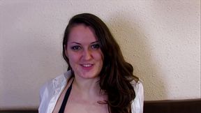 Chubby Spanish girl with big natural tits