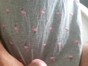 Sissygasm my boy pussy is addicted to huge cucumber 🥒