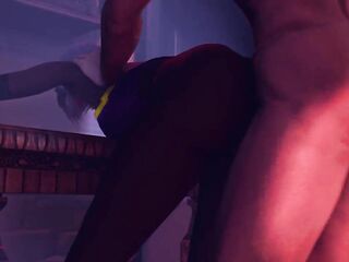 Darksome skin bitch gets hardfuck