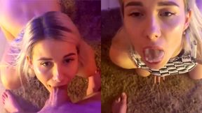 Half Russian 18 yo StepSister Eat my Cum - Skylar Vox