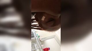 Brownie2njoy Eats Daddy Penis from the Front and back with a Rim Job