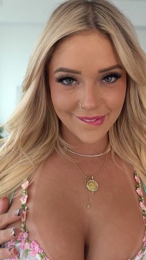Kali's Juicy Ride Big Tit Blowjob, Ball Sucking &amp; Tight Pussy Creampie