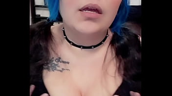 Stroke Your Cock And Don&#039_t Stop - Kyra Hellfire big titty goth gf joi cum instructions