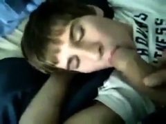 Cumming on my twink buddy's face