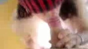 Rapacious blindfolded MILF wife gets dual teamed in MMF threesome