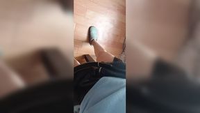 My lesbian colleague and I masturbate riskily in the office