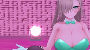 ichinose asuna cowgirl sex dance hentai blue archive bunnygirl bigboobs creampie mmd 3d clear blue clothes