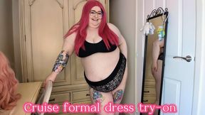 BBW Daisy's Cruise formal night dress try-on haul