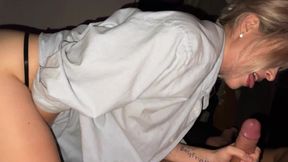 Horny&#x1F975; next-door guy takes my place &mdash;  studies turn to sex